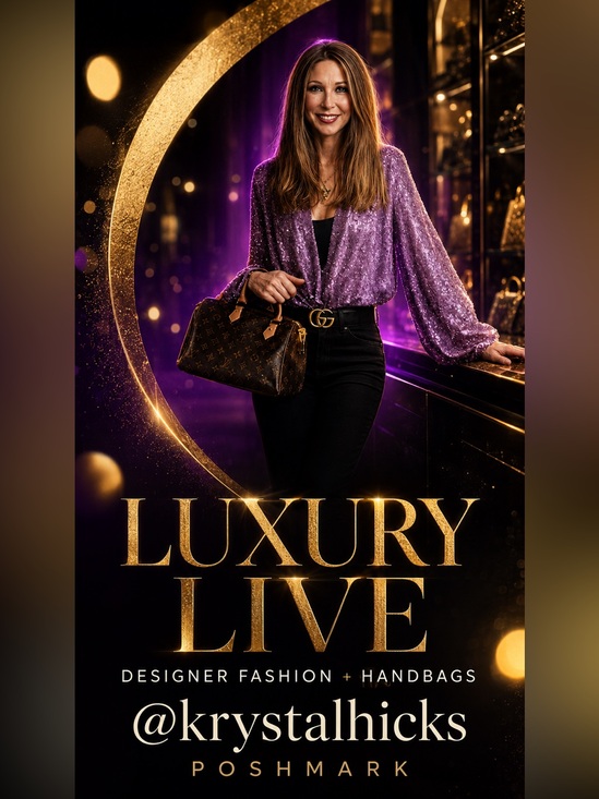 Louis Vuitton Other - Like my New Live Flyer and be notified when I go live!